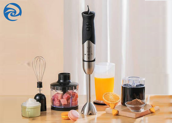 400W 500ml হ্যান্ডহেল্ড ফুড মিক্সার 304 স্টেইনলেস স্টীল 2 গতি