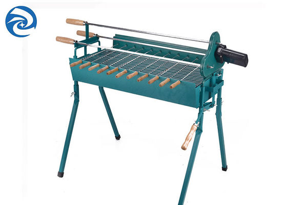আউটডোর পোর্টেবল ফোল্ডিং BBQ গ্রিল 110×34cmx81cm মাংসের স্কেভার