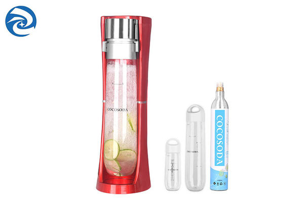500ml 1000ml বুদবুদ জল মেশিন লাল বাণিজ্যিক