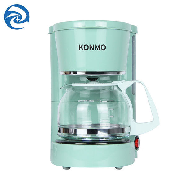 সবুজ ছোট আমেরিকান হোম কফি মেশিন 25oz 600W 750ml