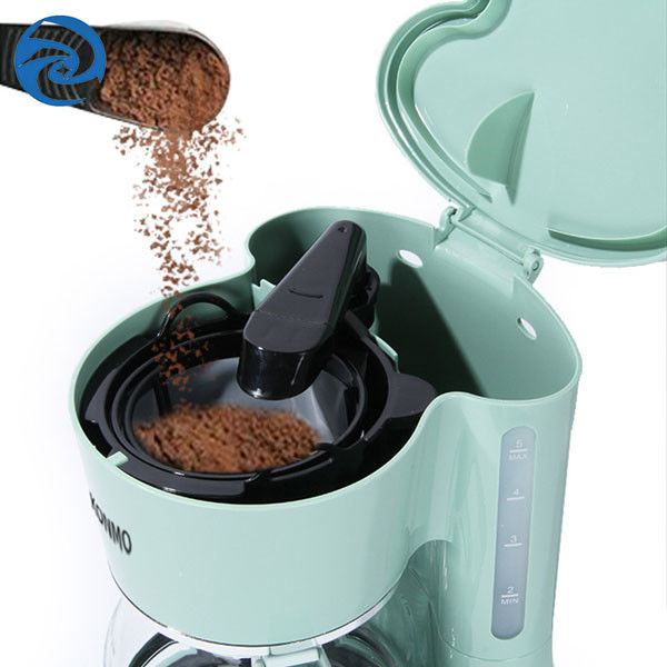 সবুজ ছোট আমেরিকান হোম কফি মেশিন 25oz 600W 750ml
