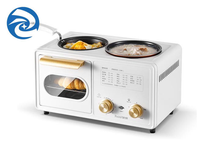 6L বৈদ্যুতিক স্কিললেট 3 ইন 1 মাল্টি কুকার, 6.3qt হালকা ব্রেকফাস্ট মেশিন