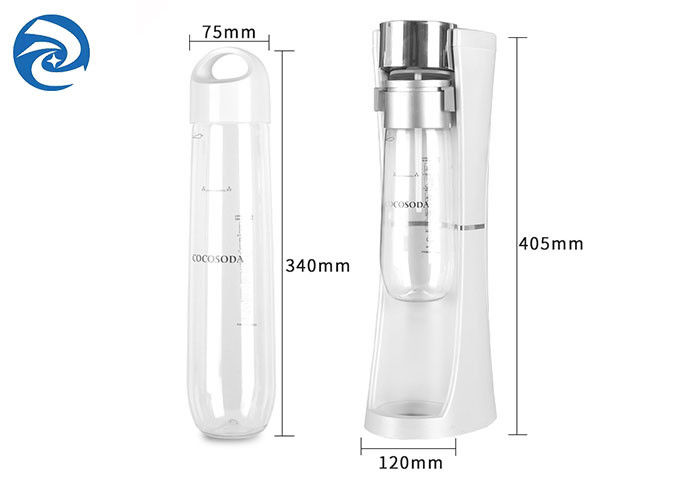 500ml 1000ml বুদবুদ জল মেশিন লাল বাণিজ্যিক