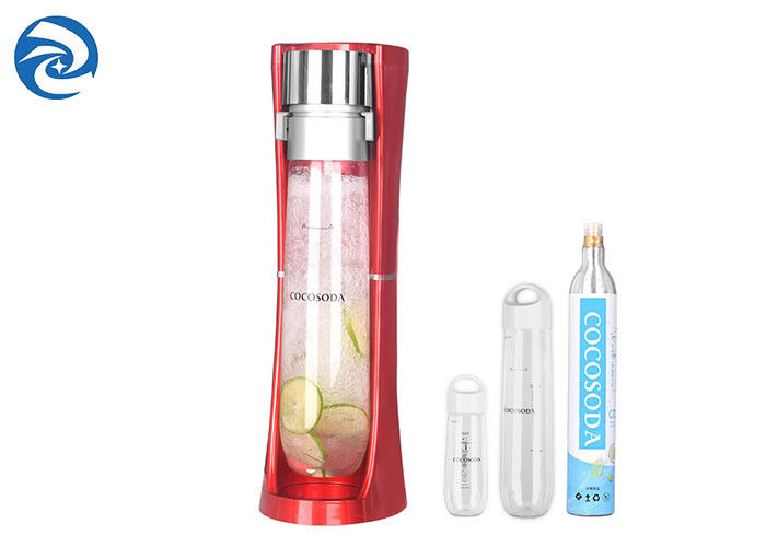 500ml 1000ml বুদবুদ জল মেশিন লাল বাণিজ্যিক