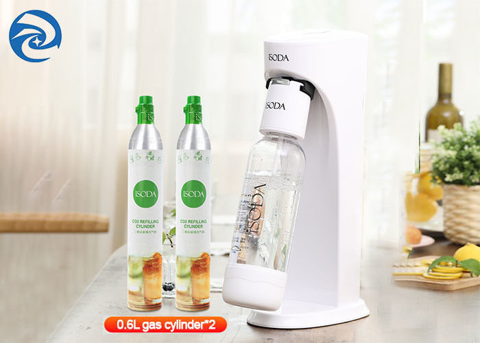 বেগুনি 0.6L ঘরে তৈরি সোডা মেশিন 180mmx115mmx400mm